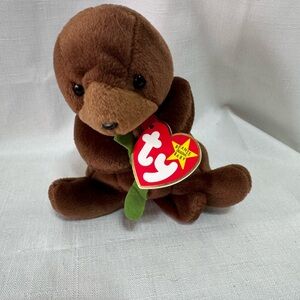 Brown TY Beanie Baby Plush Toy